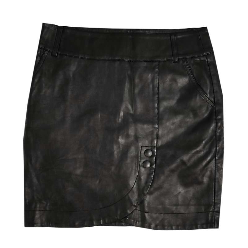 دامن زنانه مدل لاولی چرم