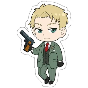 استیکر مدل SPYxFAMILY Loid Forger Chibi