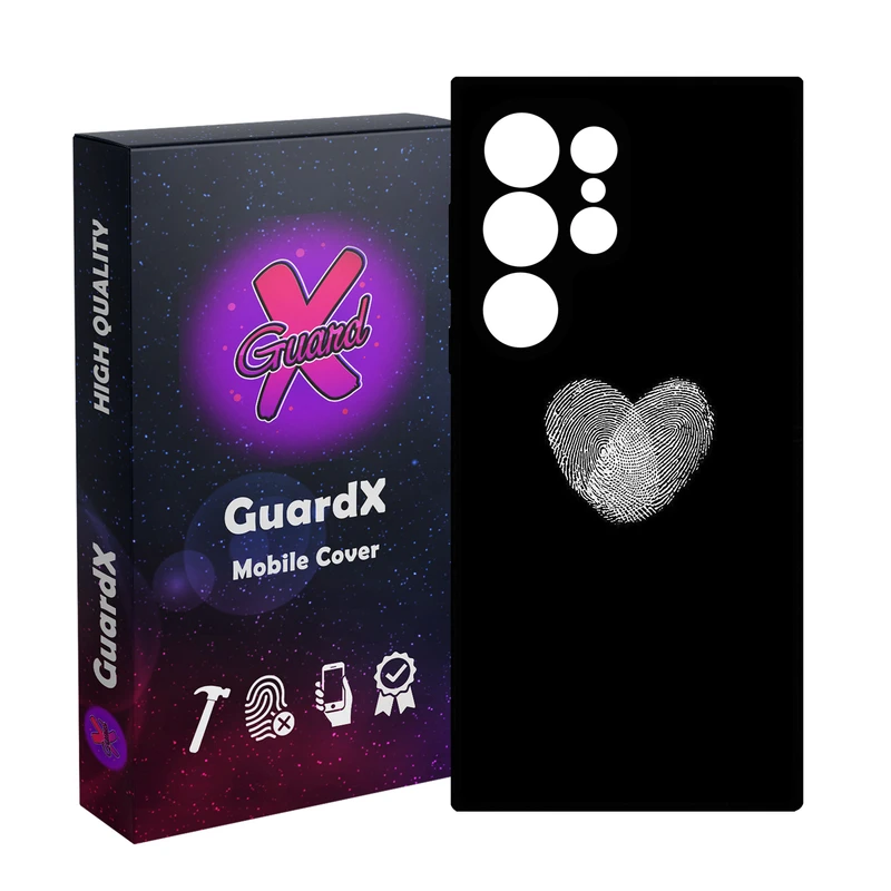 کاور گارد ایکس طرح اثر انگشت مدل 10727 مناسب برای گوشی موبایل سامسونگ Galaxy S25 Ultra