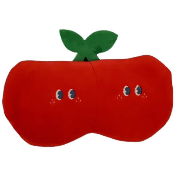 چشم بند خواب مدل کمپرس دار میوه سیب