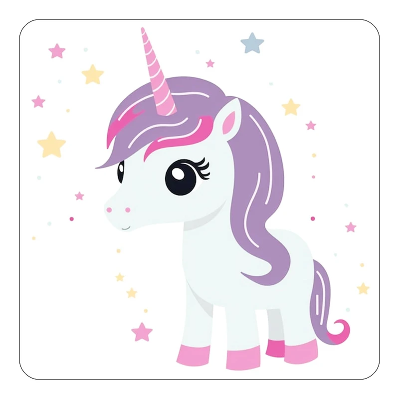 مگنت کاکتی طرح اسب تک شاخ و یونیکورن مدل mp32162