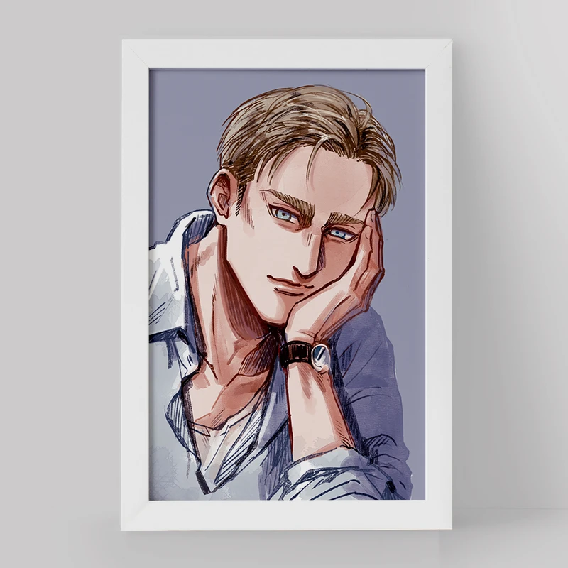تابلو خندالو مدل اروین اسمیث انیمه اتک آن تایتان Attack on Titan کد 18613