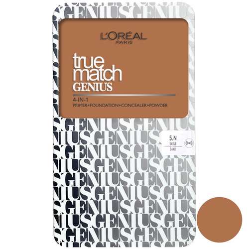 کرم پودر فشرده لورآل سری True Match Genius شماره 5N