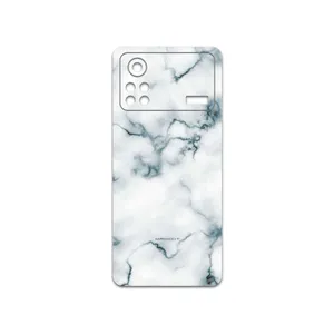 MAHOOT Blanco-Smoke-Marble Cover Sticker for Xiaomi Poco X4 Pro 5G