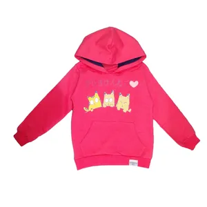 هودی دخترانه مدل سه گربه کد 99-125