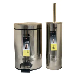ست سطل زباله و فرچه کنتراست کد 025