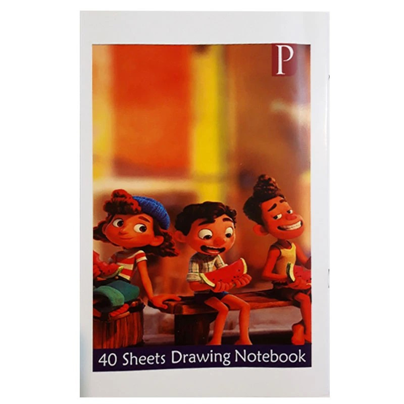 دفتر نقاشی 40 برگ مدل ساده کد 333 بسته 3 عددی