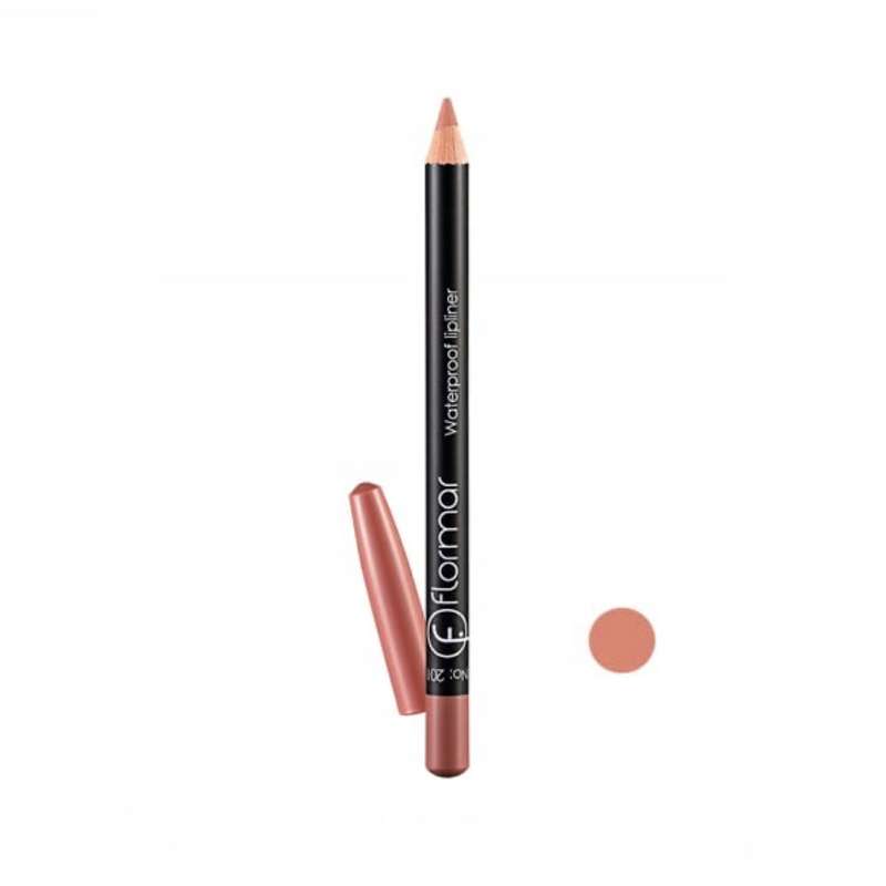 مداد لب فلورمار مدل waterproof lipliner شماره 201