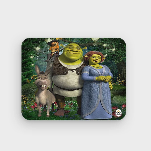 ماوس پد شادیت مدل انیمیشن شرک کد 02 سایز 24*19 سانتی متر