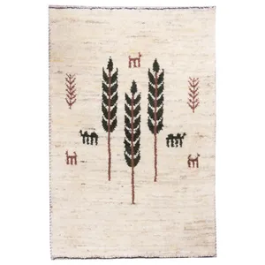 گبه دستباف نیم متری سی پرشیا کد 152827