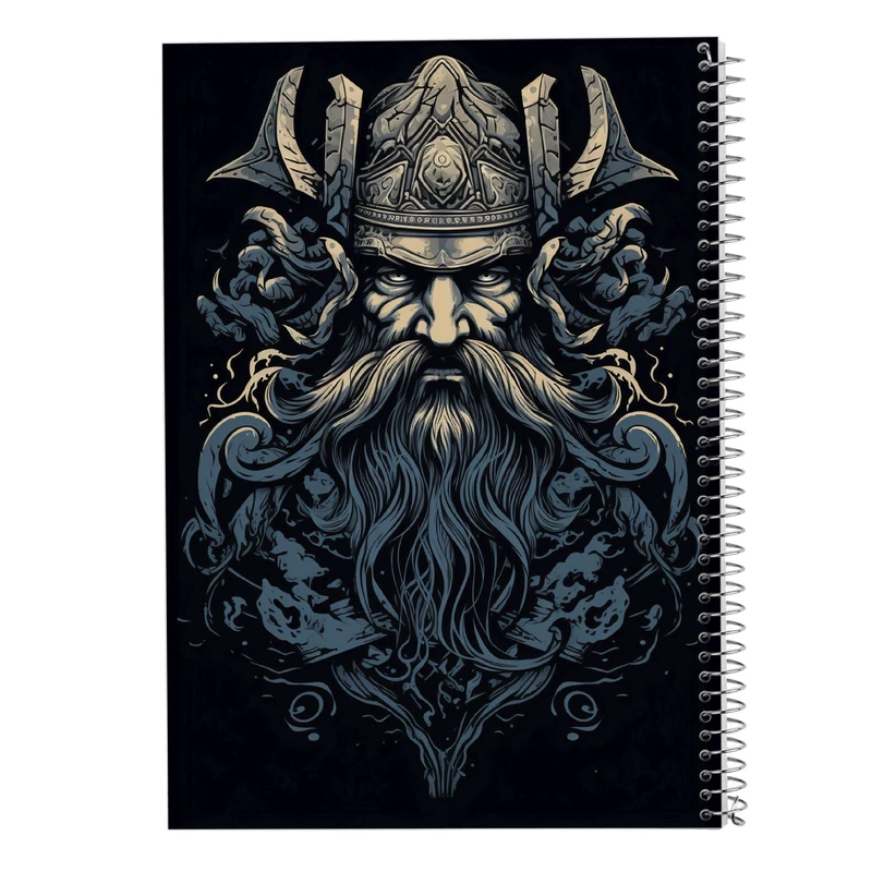 دفتر ژورنال نویسی 50 برگ مدوپد مدل نقطه ای طرح Vindland Saga کد DF3236