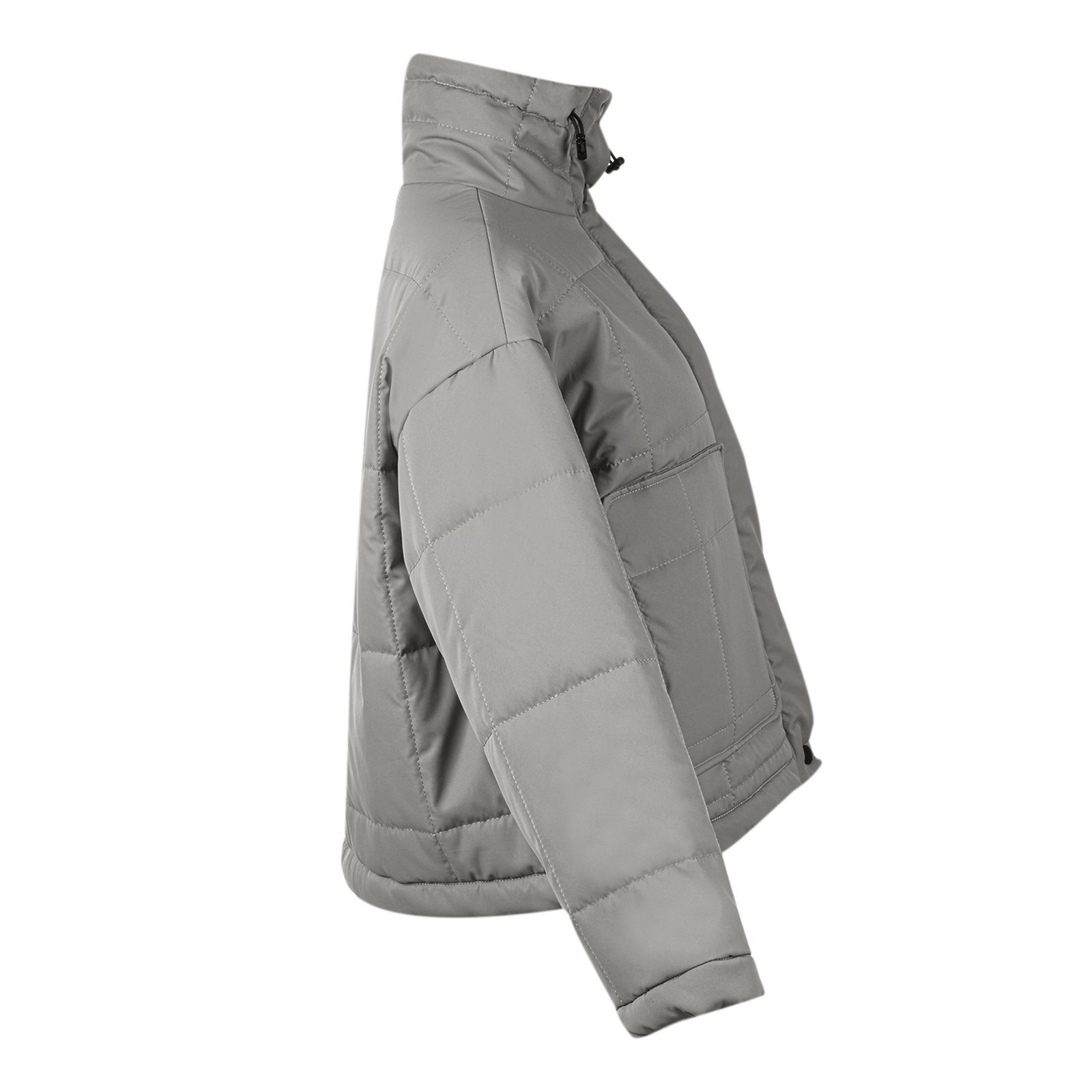 کاپشن زنانه سرژه مدل 219129 رنگ طوسی -  - 2