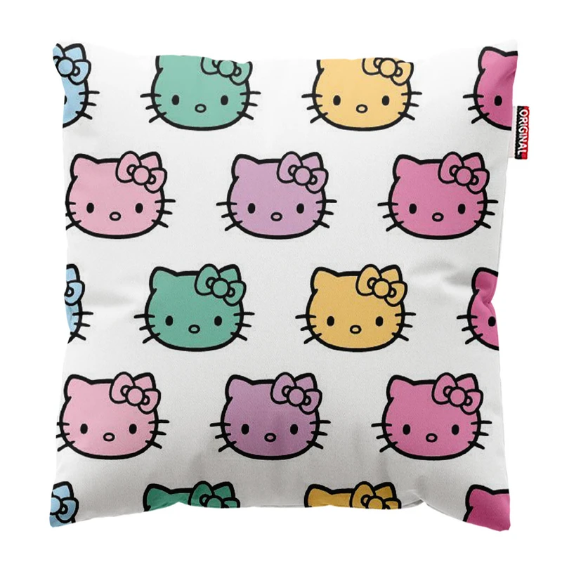 کوسن پاد آفرین طرح کیتی سایز 30*30 سانتی متر کد 957