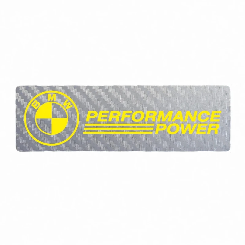 برچسب بدنه خودرو سولگی مدل شبرنگ طرح Performance Power کد M583