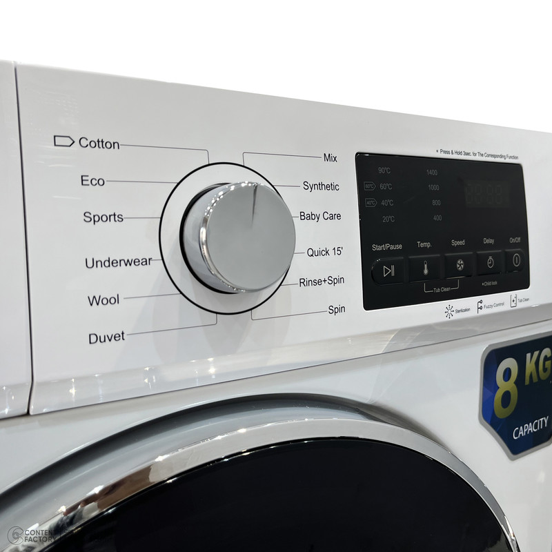ماشین لباسشویی بلانتون مدل WM8405W ظرفیت ۸ کیلوگرم