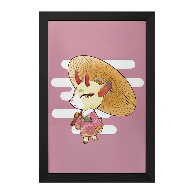 تابلو خندالو مدل بازی انیمال کراسینگ کد 32644