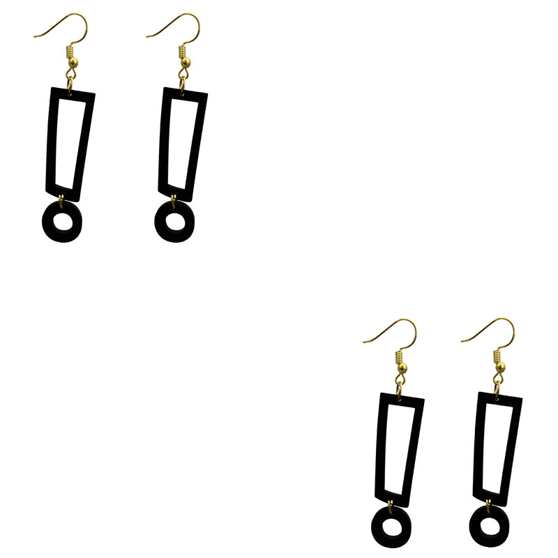 گوشواره زنانه هانستو مدل E2-060 مجموعه 2 عددی