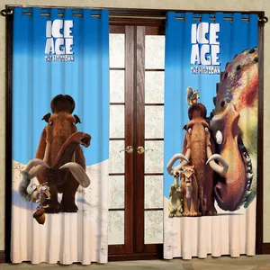  پرده مدل عصر یخبندان مخمل پانچی کد 1187L سایز 140x280 سانتی متر