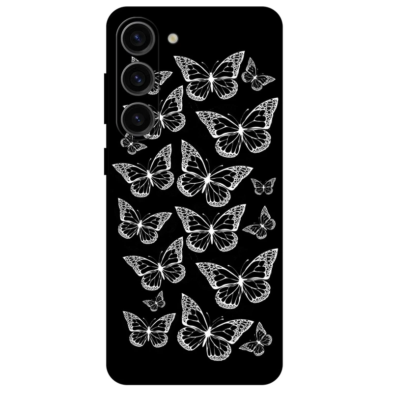 کاور مگافون طرح پروانه مدل 7244 مناسب برای گوشی موبایل سامسونگ Galaxy S23 Plus