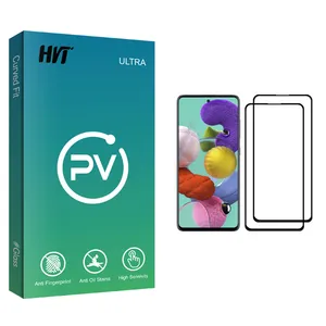 HVT PV glass Screen Protector For Samsung Galaxy A51 Pack Of 2