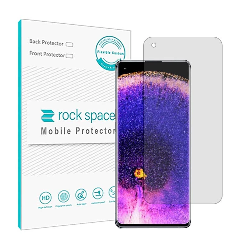 محافظ صفحه نمایش شفاف راک اسپیس مدل HyGEL مناسب برای گوشی موبایل اوپو find x5