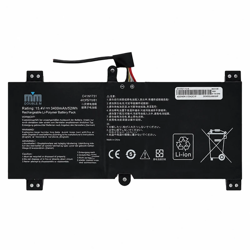 باتری لپ‌تاپ 6 سلولی مدل C41N1731 مناسب برای ROG Strix Scar ii GL504