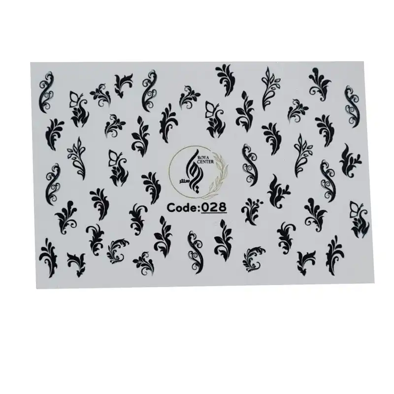 برچسب لنز ناخن رویاسنتر مدل 28