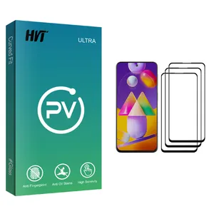 HVT PV glass Screen Protector For Samsung Galaxy M31s Pack Of 3