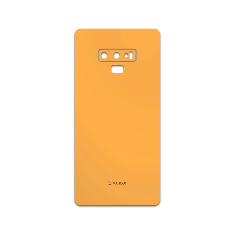 برچسب پوششی ماهوت مدل Matte-Orange مناسب برای گوشی موبایل سامسونگ Galaxy Note 9