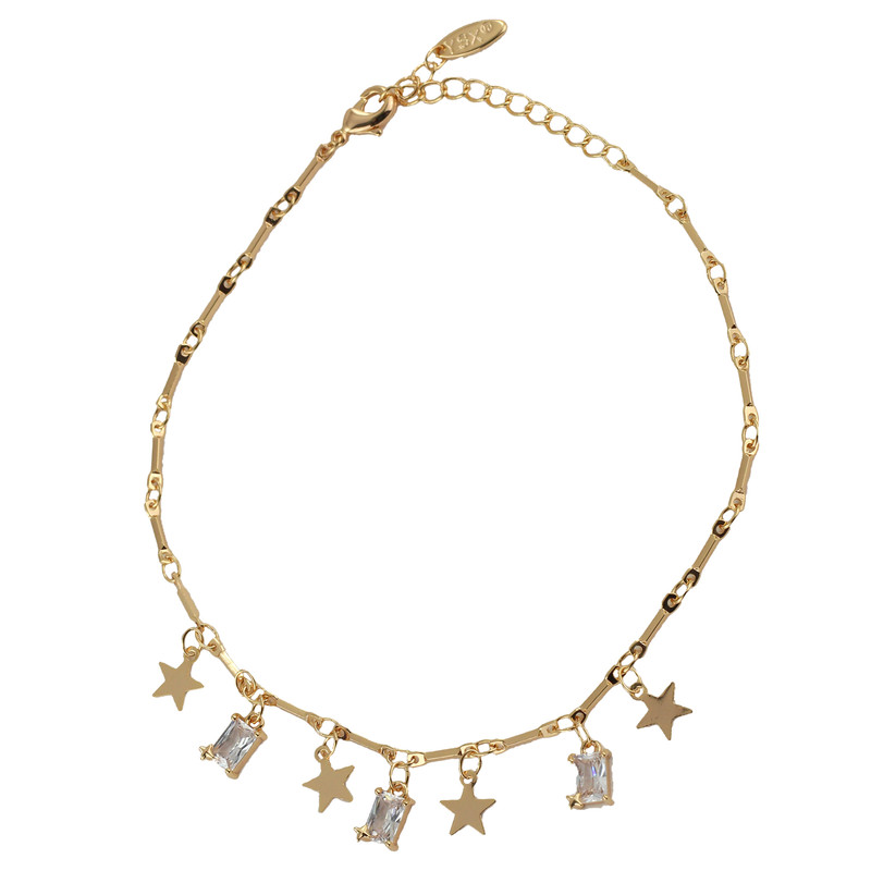 پابند زنانه وای اس ایکس مدل ستاره کد M87 پابند زنانه وای اس ایکس مدل ستاره کد M87