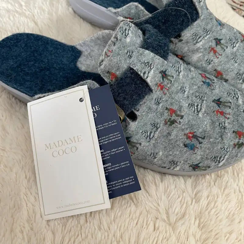 دمپایی روفرشی مادام کوکو مدل DanseNavy