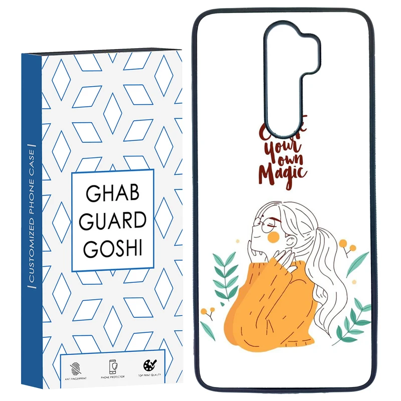 کاور قاب گارد گوشی طرح دخترانه کد TPU-050 مناسب برای گوشی موبایل شیائومی Redmi Note 8 PRO