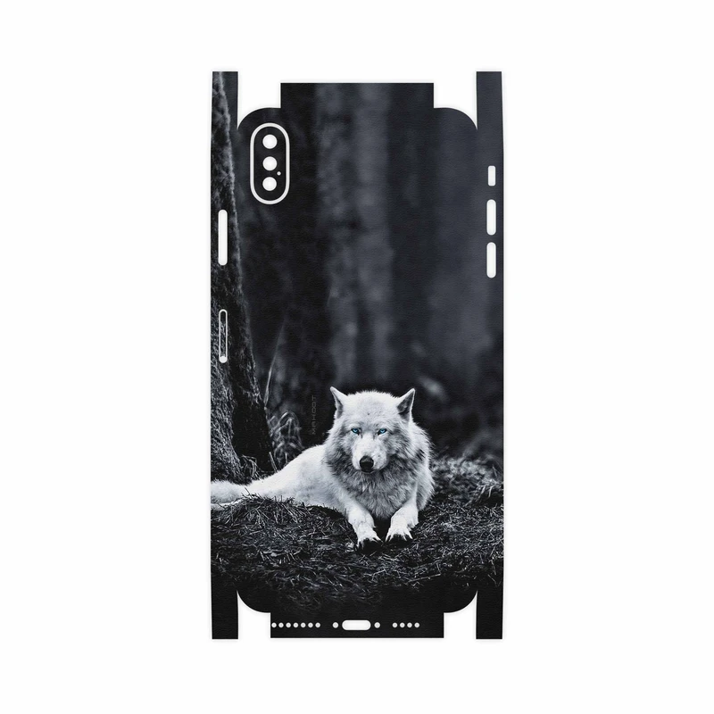 برچسب پوششی ماهوت مدل Dire Wolf-FullSkin مناسب برای گوشی موبایل اپل iPhone XS Max