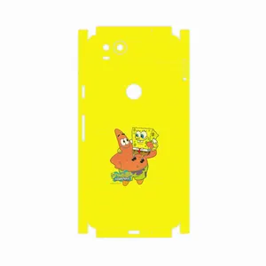 MAHOOT SpongeBob SquarePants-FullSkin Cover Sticker for Google Pixel 2
