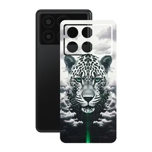 Remax cover sticker Leth model leopard design suitable for Xiaomi Poco X6 Pro mobile phone