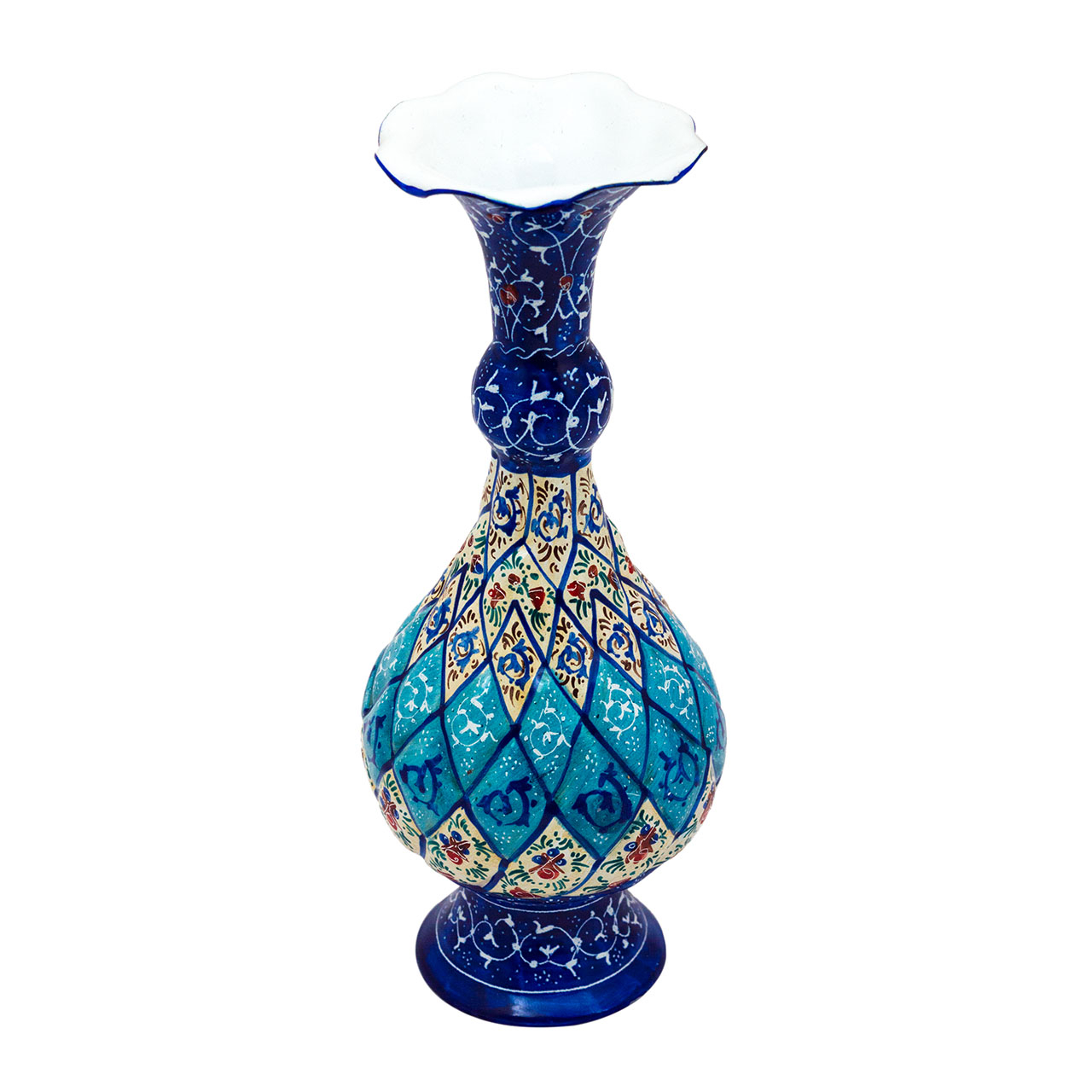 گلدان میناکاری مدل صراحی کد 389-12-102