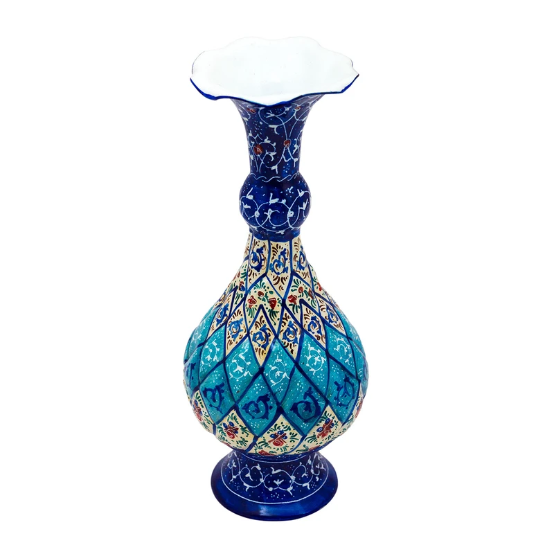 گلدان میناکاری مدل صراحی کد 389-12-102