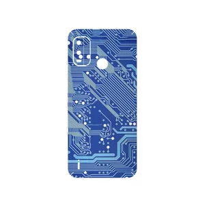 MAHOOT Blue_Printed_Circuit_Board Cover Sticker for Nokia G11 Plus