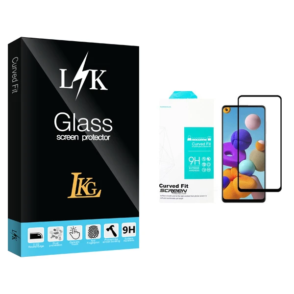 محافظ صفحه نمایش ال کا جی مدل LK Glass مناسب برای گوشی موبایل سامسونگ Galaxy A21s
