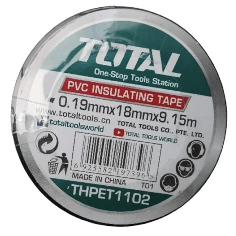 چسب برق   توتال   مدل THPET1102 بسته 10 عددی