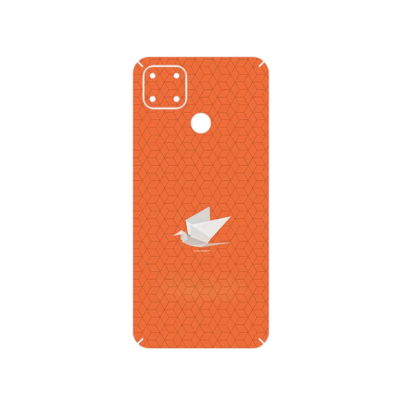 برچسب پوششی ماهوت مدل Minimalist origami bird مناسب برای گوشی موبایل ریلمی C25s