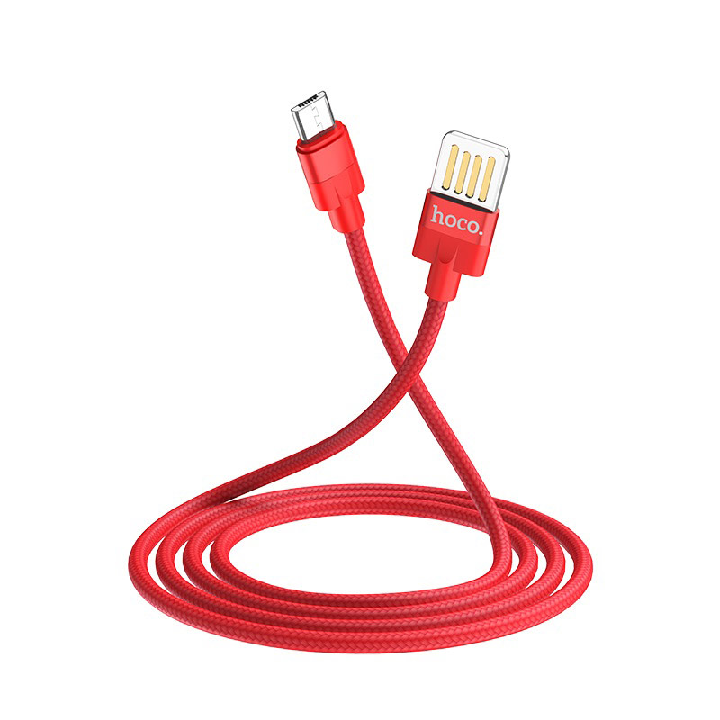 کابل تبدیل USB به microUSB هوکو مدل U55 طول 1.2 متر