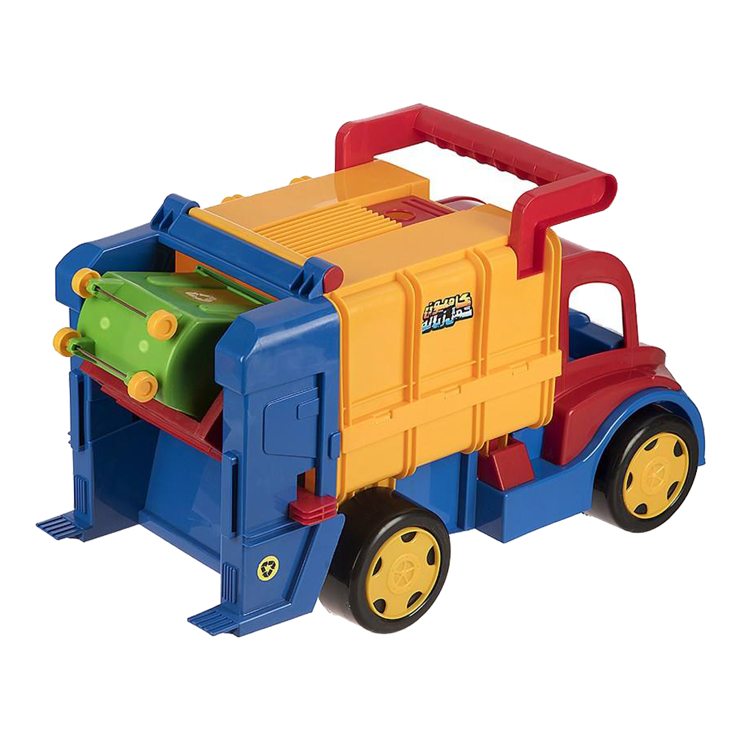 ماشین بازی زرین تویز مدل کامیون حمل زباله