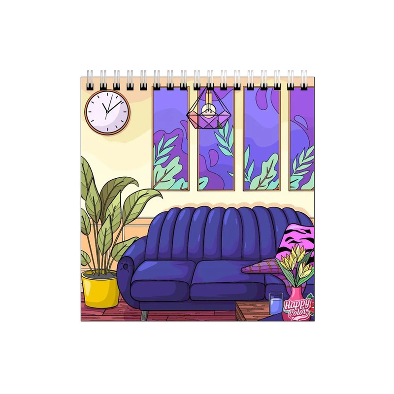 دفتر طراحی طرح اتاق نشیمن ساعت ده کد 1216110