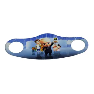 ماسک تزیینی بچگانه طرح بچه رییس کد 026