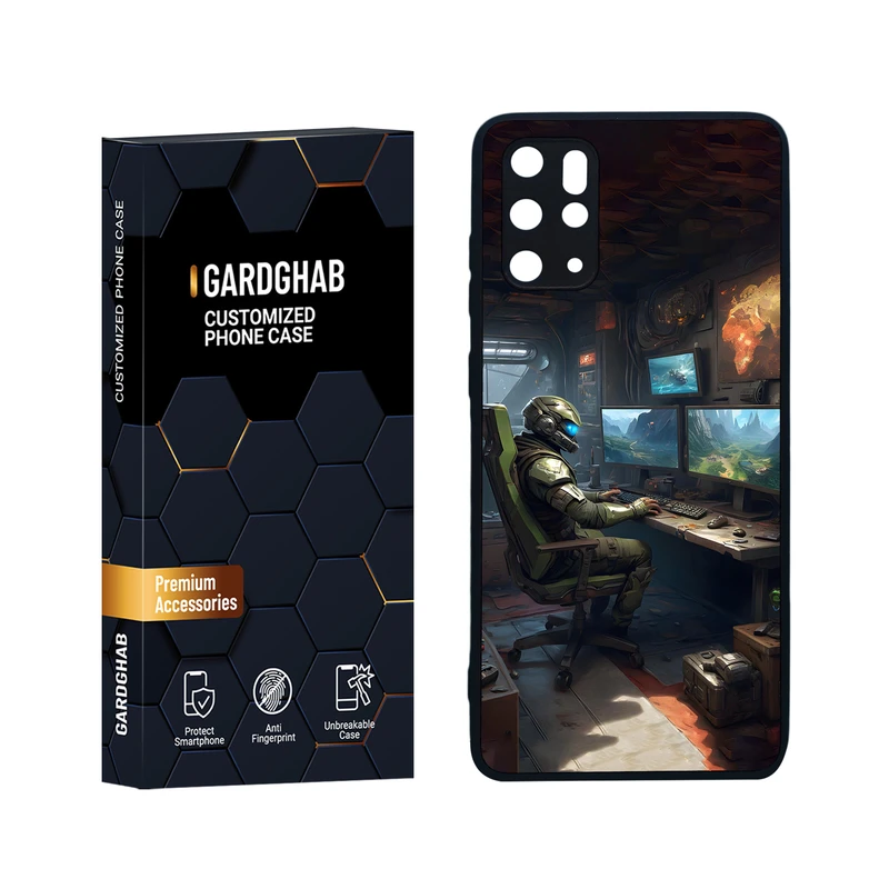 کاور گارد قاب مدل پسرانه مناسب برای گوشی موبایل سامسونگ Galaxy S20 Plus