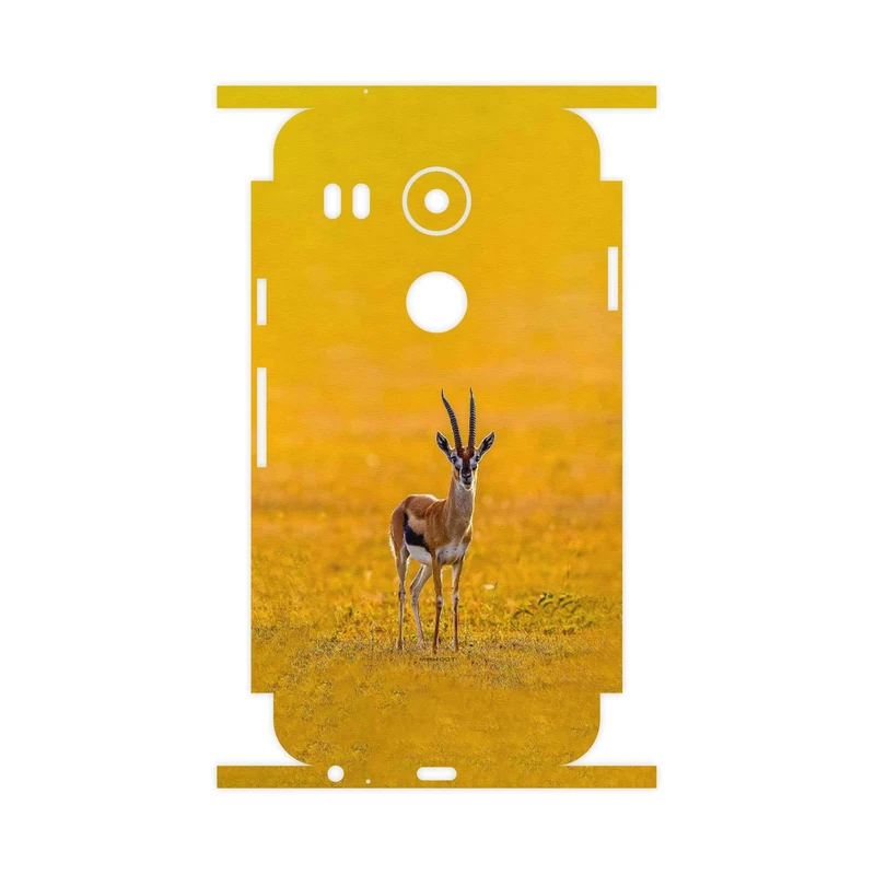 برچسب پوششی ماهوت مدل Gazelle-FullSkin مناسب برای گوشی موبایل گوگل Nexus 5X