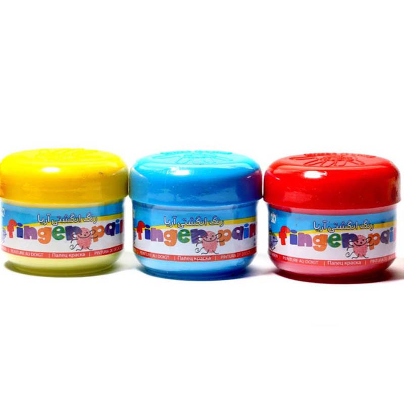 رنگ انگشتی 3 رنگ آریا کد 157