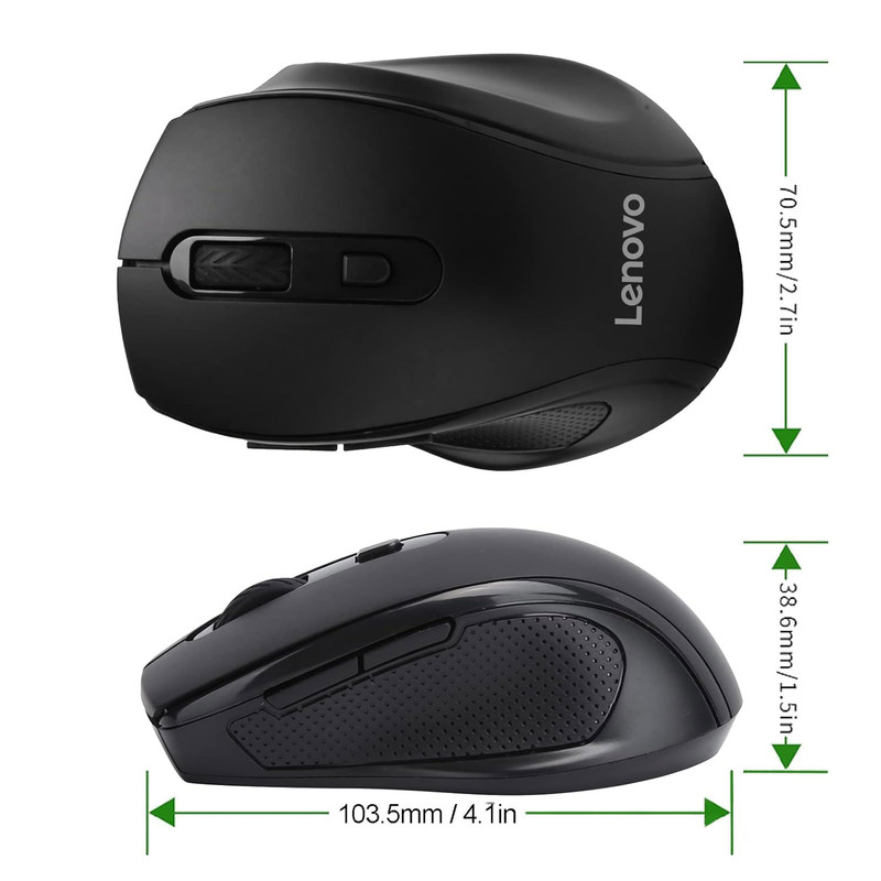ماوس بی سیم لنوو مدل D1600