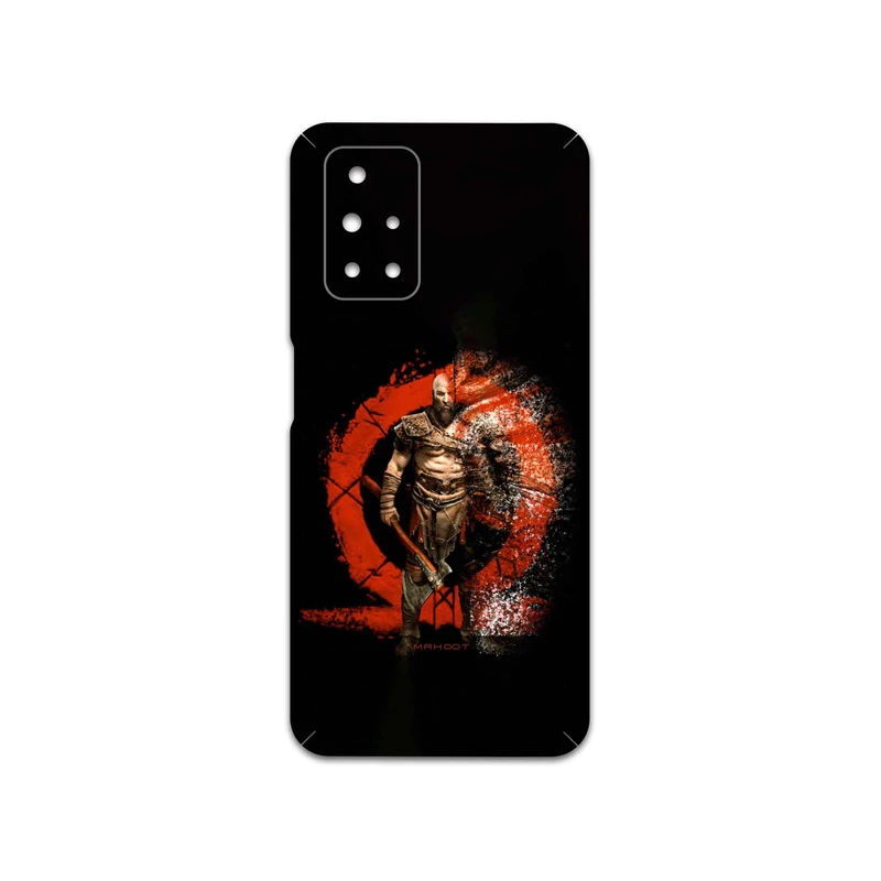برچسب پوششی ماهوت مدل God-Of-War-Game مناسب برای گوشی موبایل شیائومی Redmi 10 Prime